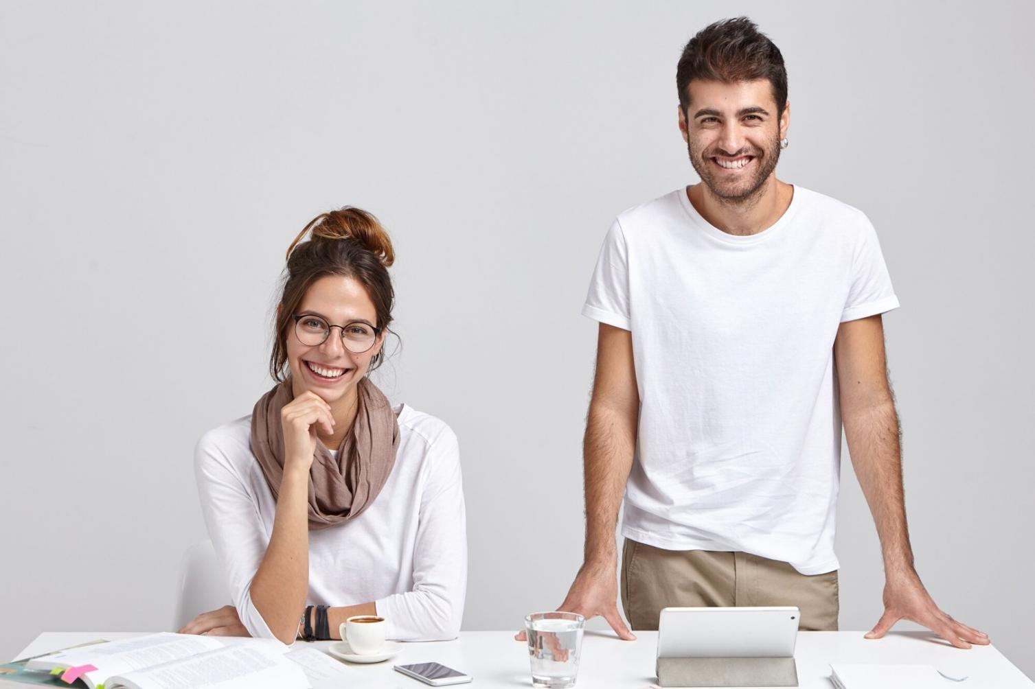 Financial planning session with business owner